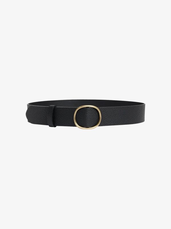 Ceinture en cuir "Paloma* noir