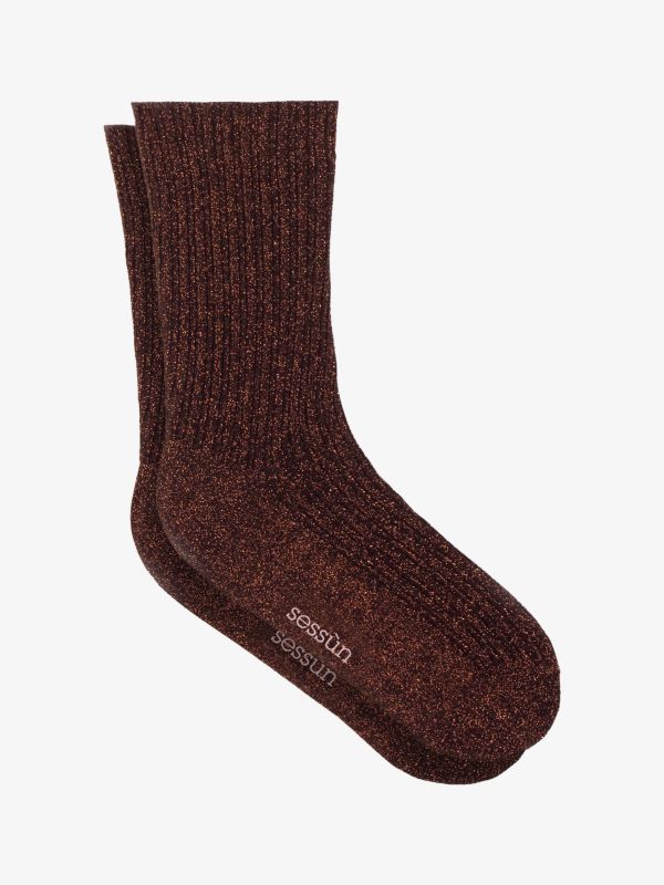 Socken "Sokini" kupfer