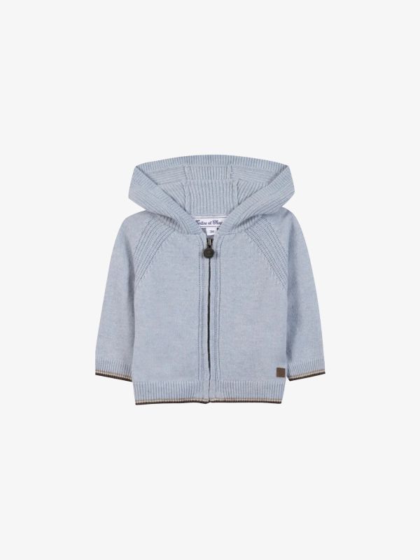 Cardigan bleu clair