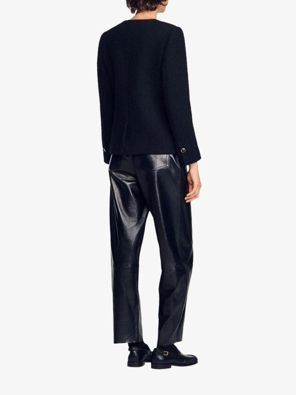 Veste noir, SANDRO