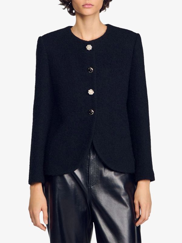 Veste noir, SANDRO