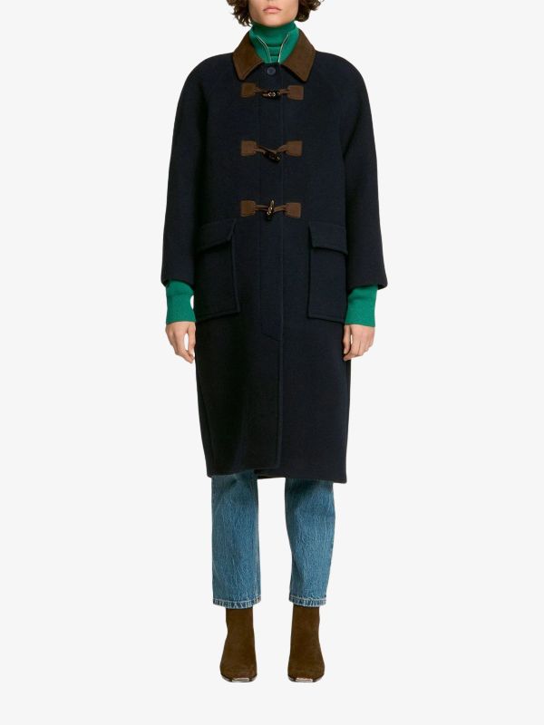Manteau  marine, SANDRO