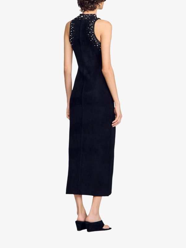 robe  noir, SANDRO