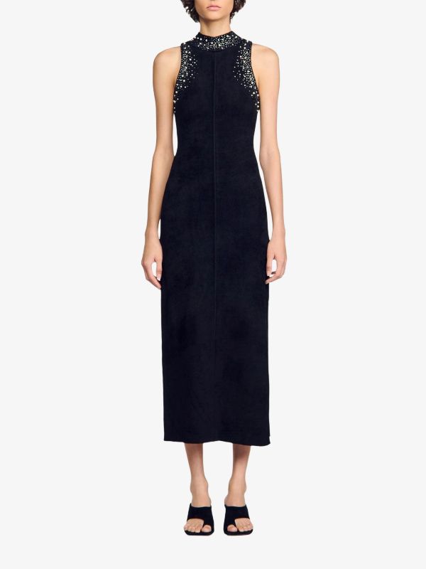 robe  noir, SANDRO