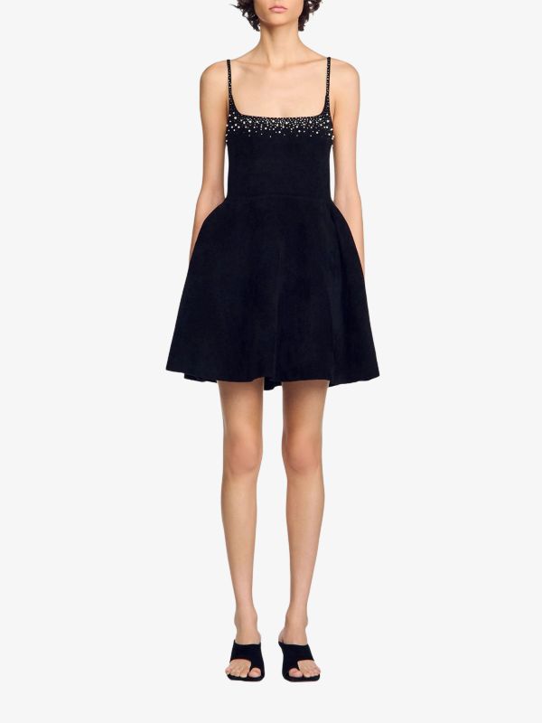robe  noir, SANDRO