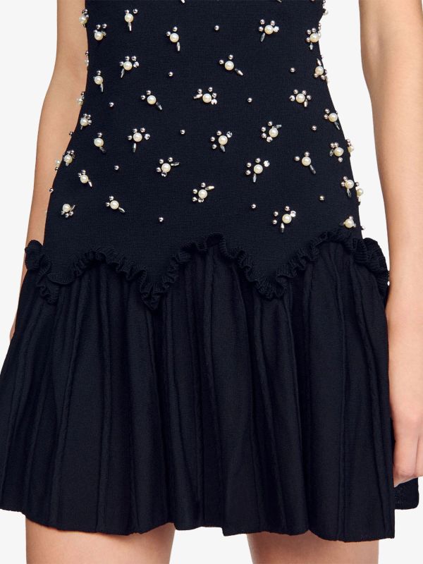 robe  noir, SANDRO