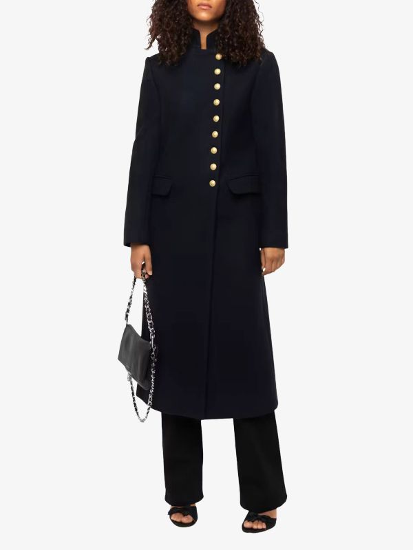 manteau de laine noir, ZADIG&VOLTAIRE