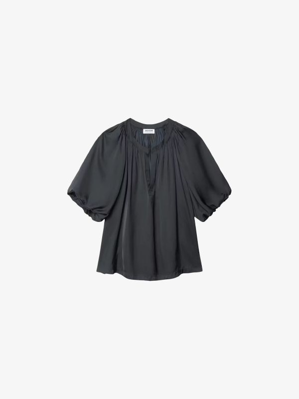 Blouse "Teko" noir