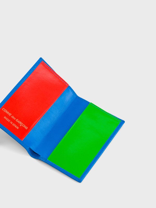 Portefeuille bleu, COMME DES GARÇONS WALLET