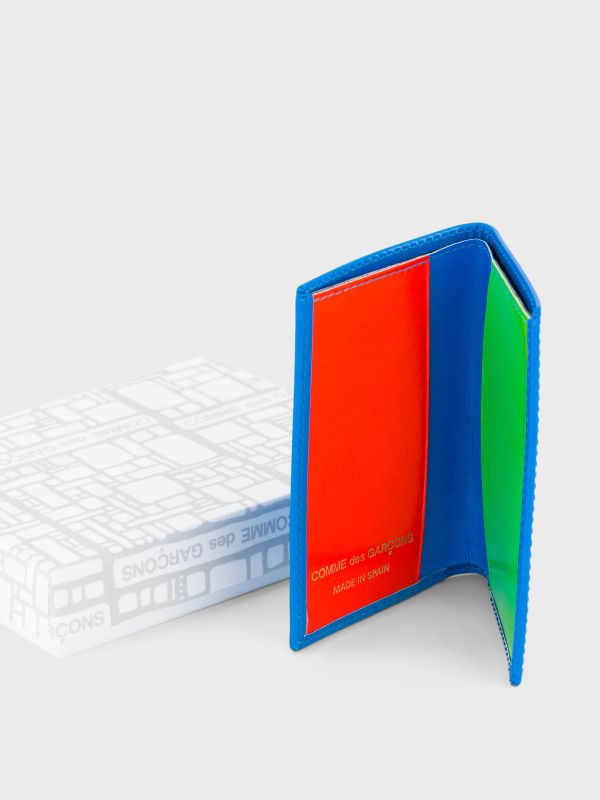 Portefeuille bleu, COMME DES GARÇONS WALLET
