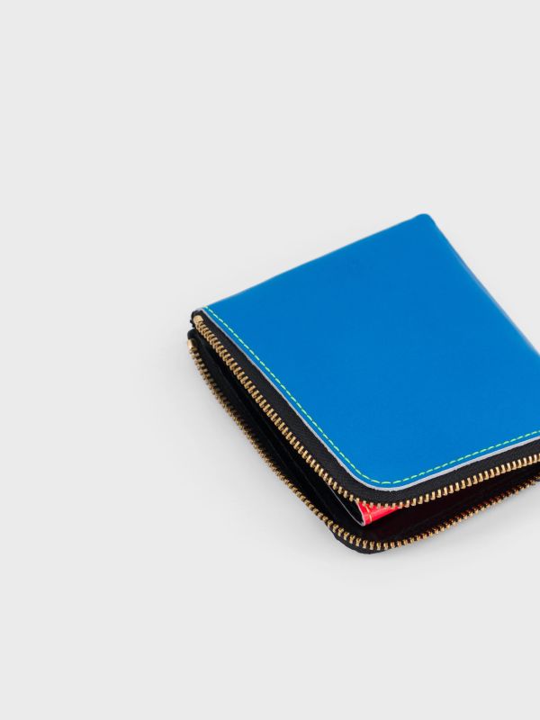 Portemonnaies "Super Fluo" grün, COMME DES GARÇONS WALLET