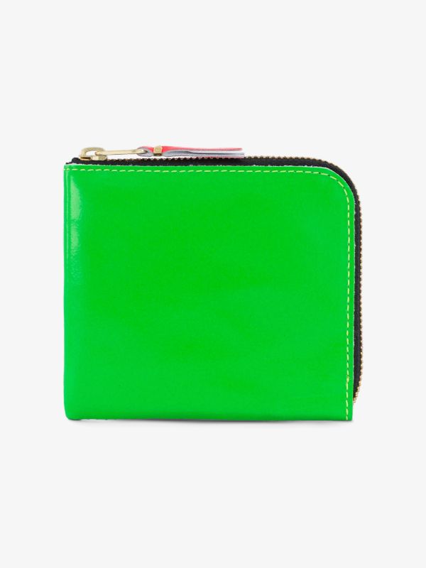 Portemonnaies "Super Fluo" grün