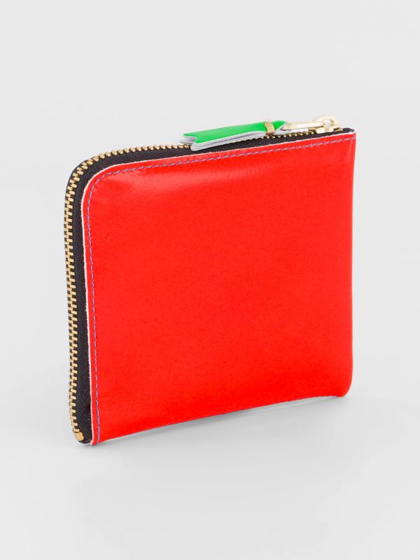 Portemonnaies "Super Fluo" blau, COMME DES GARÇONS WALLET