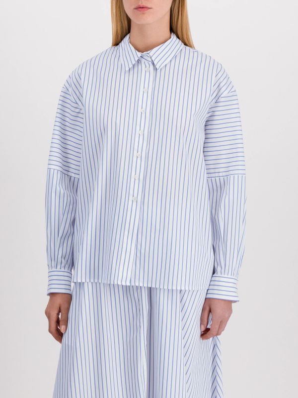 Hemd Bluse "Nurway" hellblau, AMERICAN VINTAGE