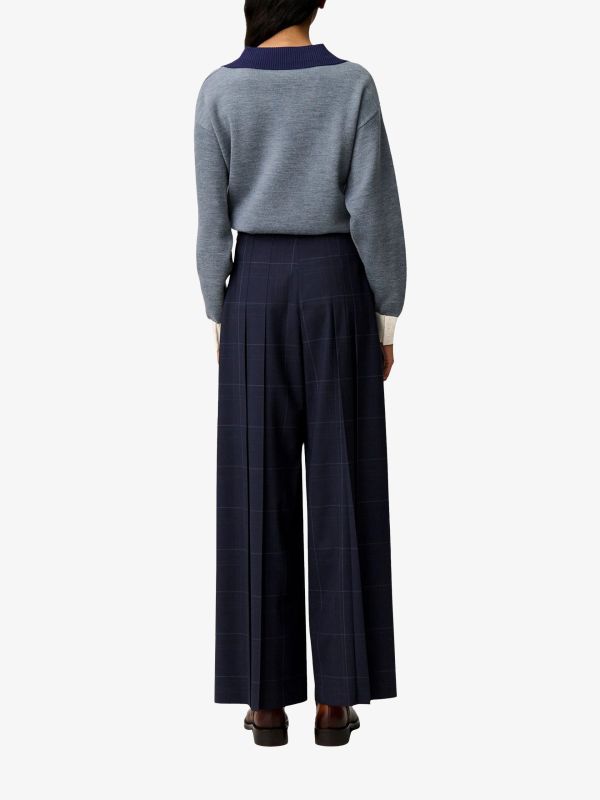 Pantalon casual marine, CLAUDIE PIERLOT