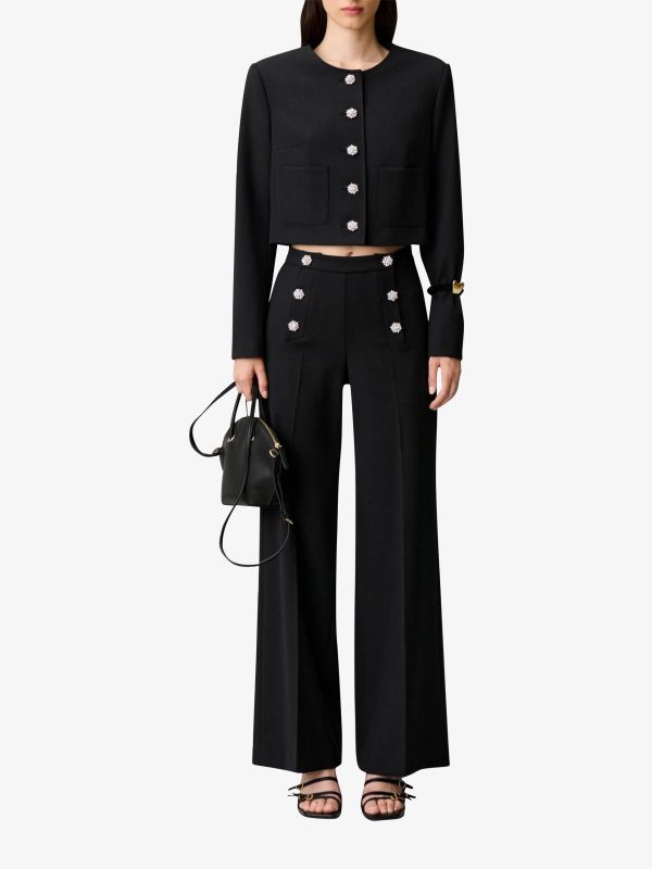 Pantalon casual noir, CLAUDIE PIERLOT