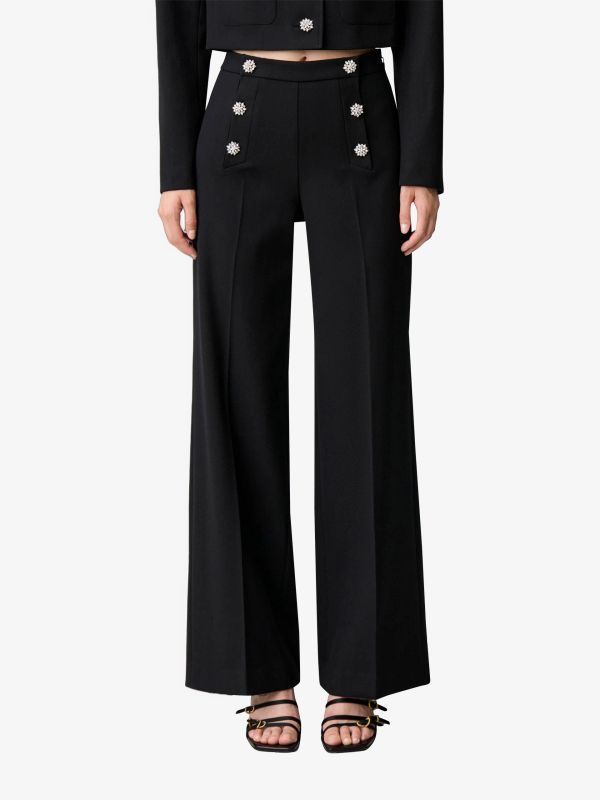 Pantalon casual noir, CLAUDIE PIERLOT