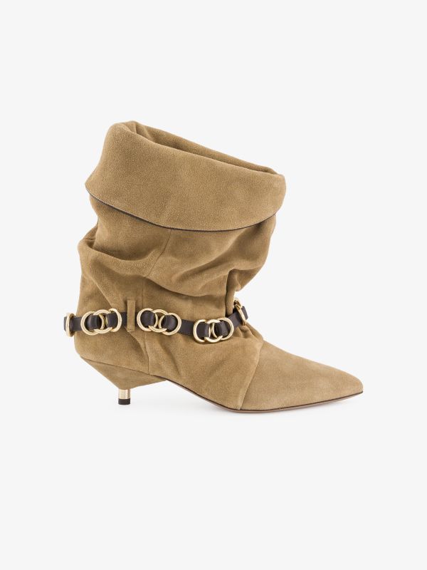 Bottine  taupe