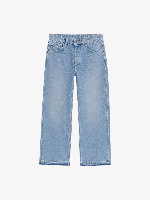 Jeans Straight Fit hellblau