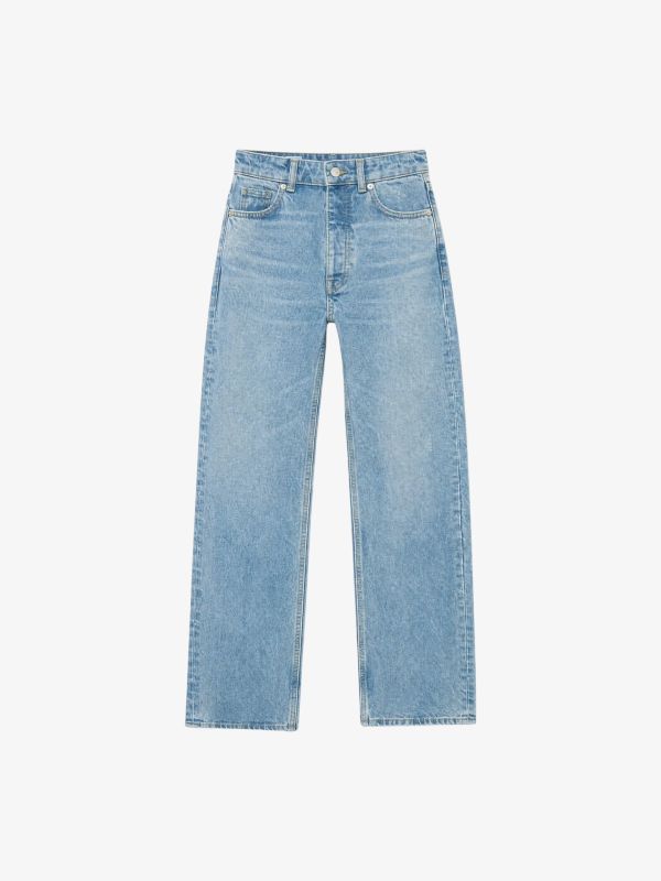 Jeans Straight Fit blau