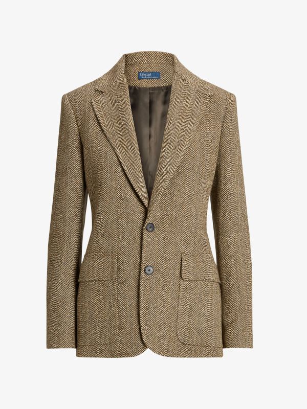 Blazer casual brun