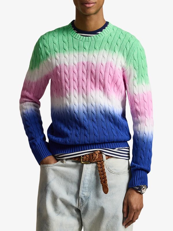 pull en tricot  multicolore 2, POLO RALPH LAUREN