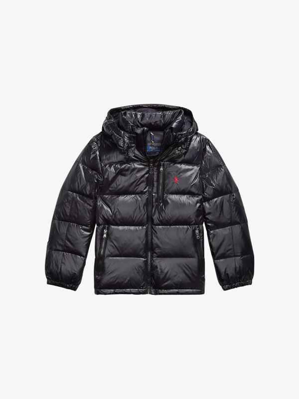 Down jacket black