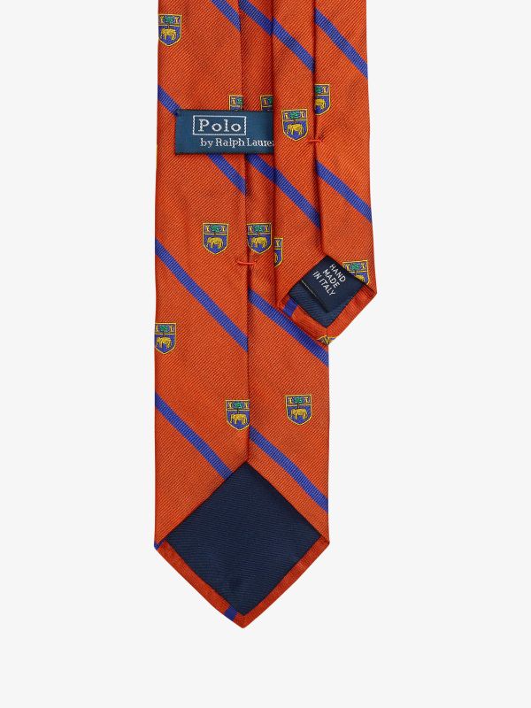 Cravate  orange, POLO RALPH LAUREN