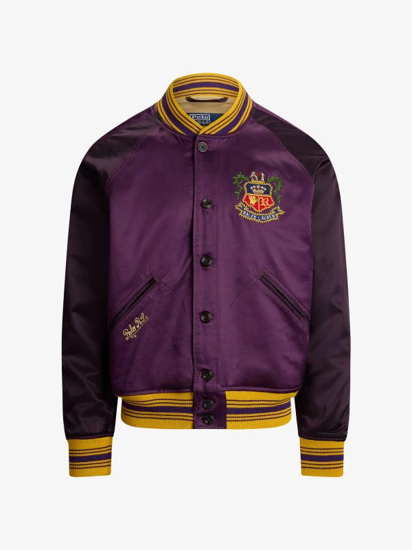 Blouson rouge foncé