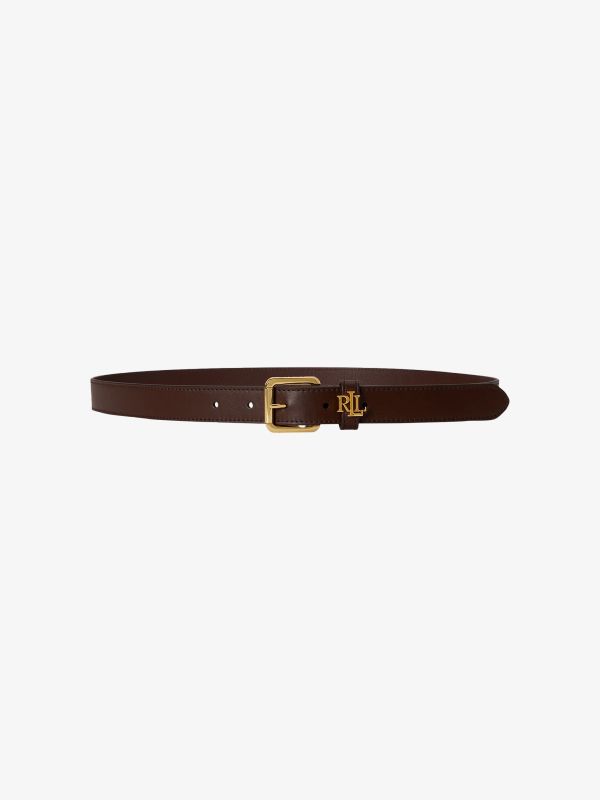 Ceinture  rayé brun