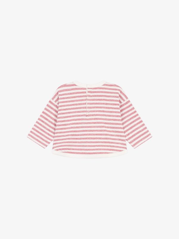 chemise à manches longues pink, PETIT BATEAU