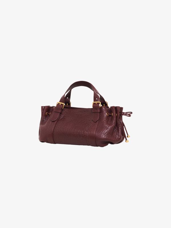 Sac à main "18H" rouge foncé, GERARD DAREL