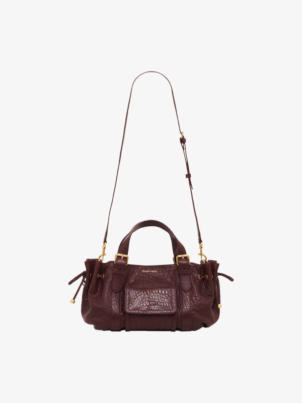 Sac à main "18H" rouge foncé, GERARD DAREL