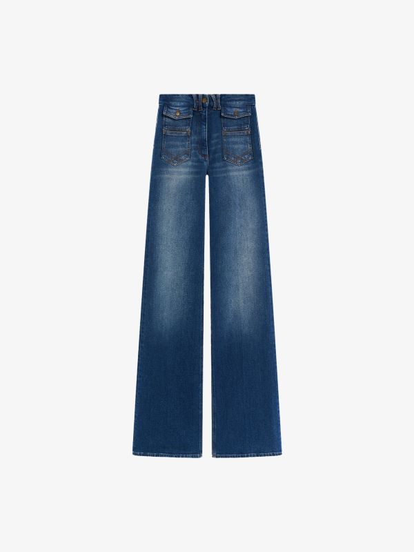 Jeans Wide Leg "Anna" bleu