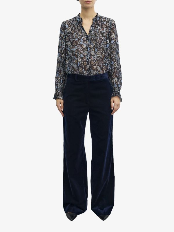 Pantalon de costume "Mya" marine, GERARD DAREL