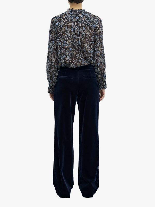 Pantalon de costume "Mya" marine, GERARD DAREL