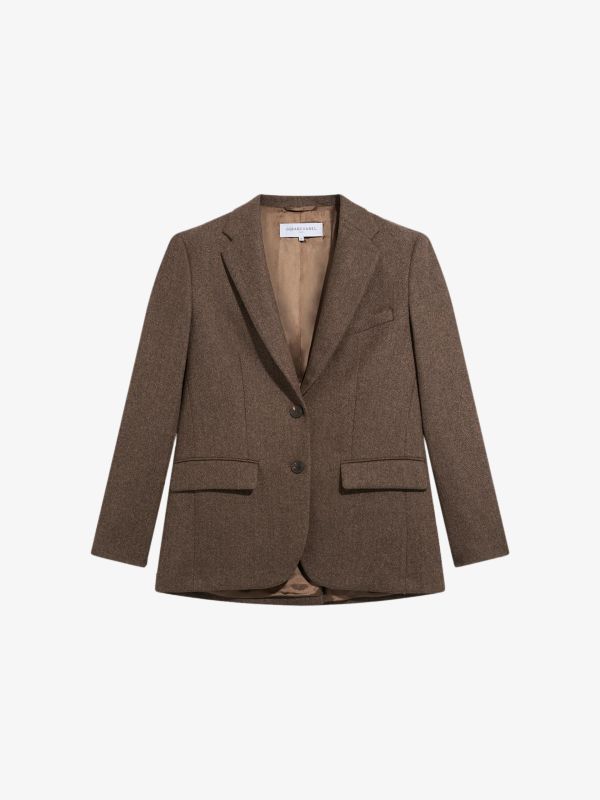 Blazer "Jov" brun