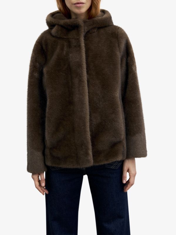 Manteau "Agate" brun, GERARD DAREL