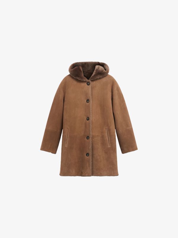 Manteau "Flora" camel