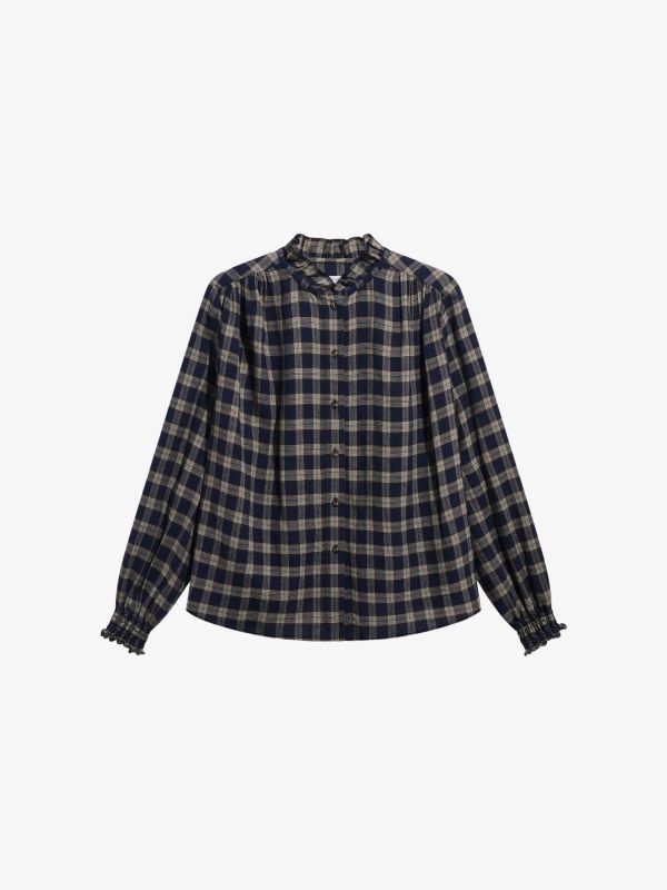 Chemisier "Lotte" marine