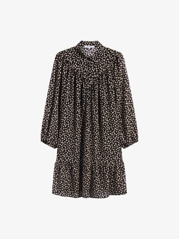 robe "Celest" noir