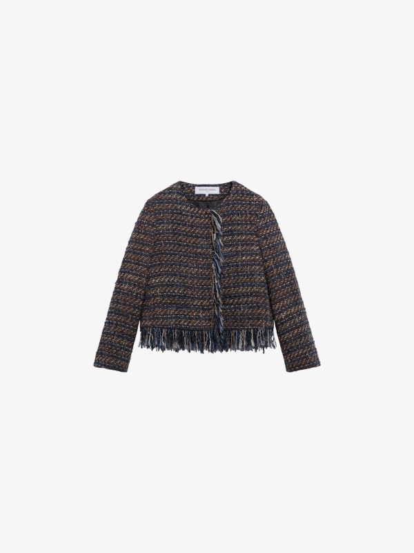 Veste "Joya" indigo
