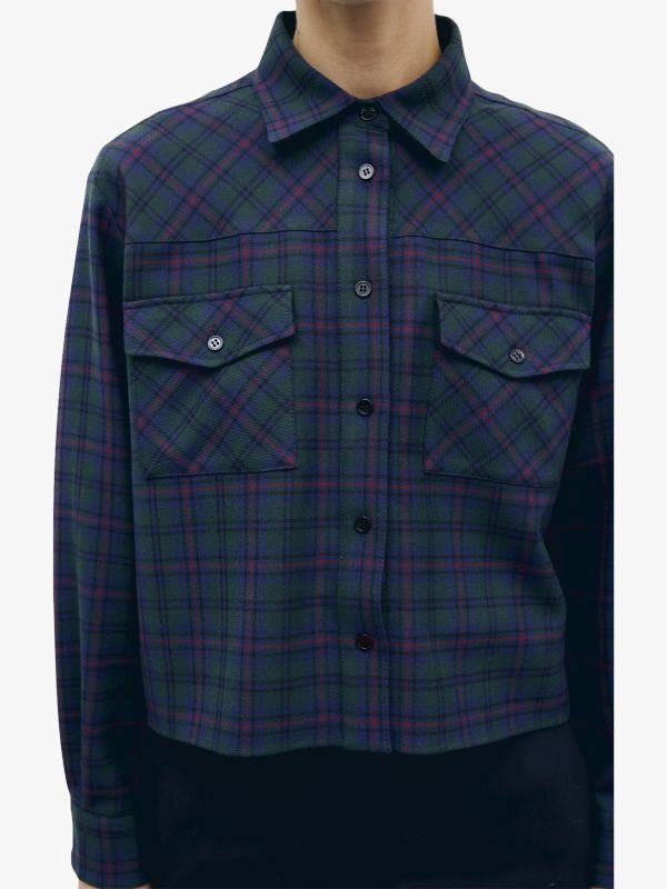 Chemisier "Lotty" vert foncé, GERARD DAREL