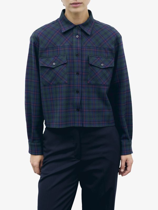Chemisier "Lotty" vert foncé, GERARD DAREL