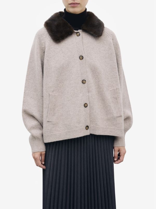 Cardigan "Rosalba" beige