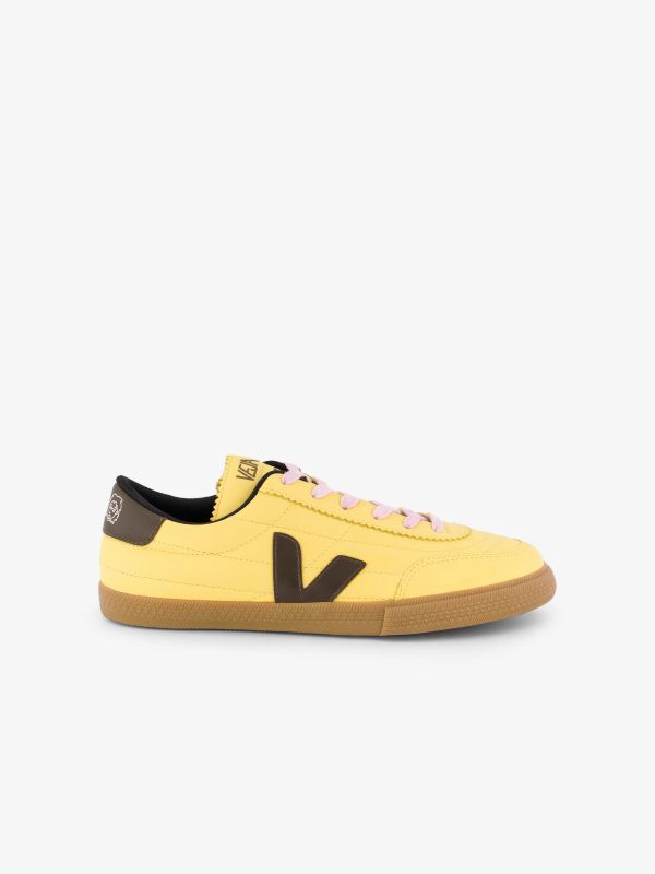 Ledersneaker "Panenka Veja x Two Lost Kids" gelb