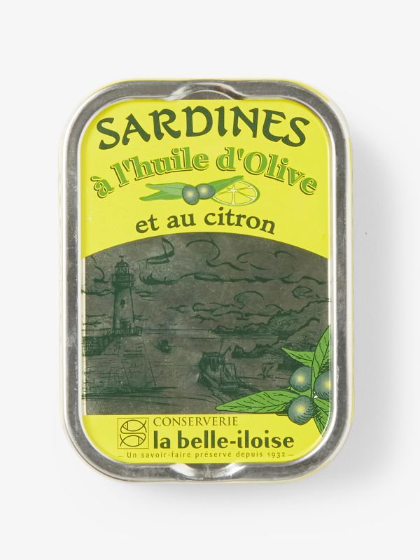 SARDINEN Olivenöl-Zitrone