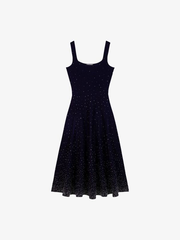 Strickkleid marine