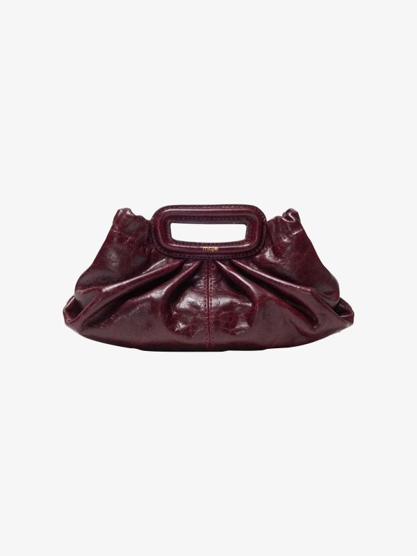 Pochette "Milpli" bordeaux