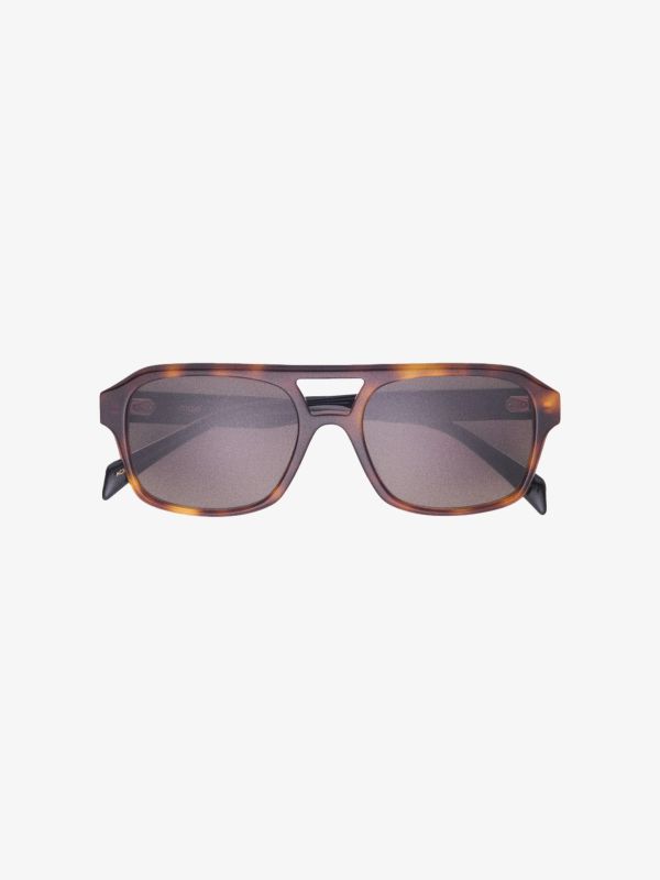 Lunettes de soleil brun